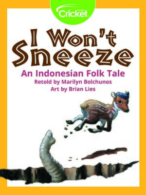 cover image of I Won't Sneeze 